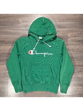 *Vintage Champion Women's Reverse Weave Hoodie - Green